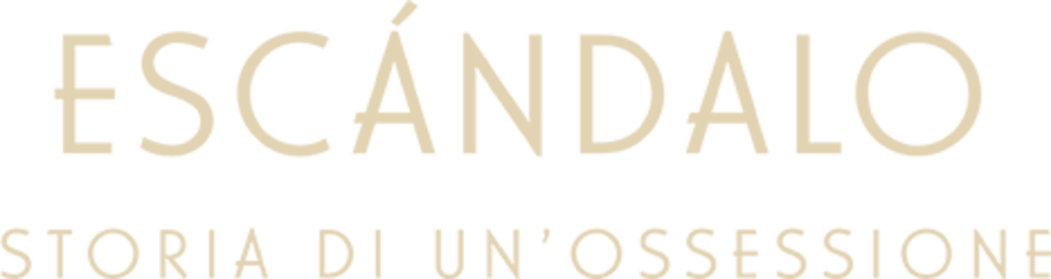 ESCÁNDALO - Storia di un'ossessione logo