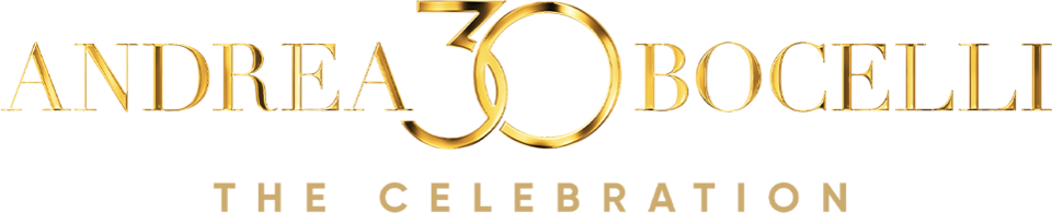 Andrea Bocelli 30 - The celebration logo