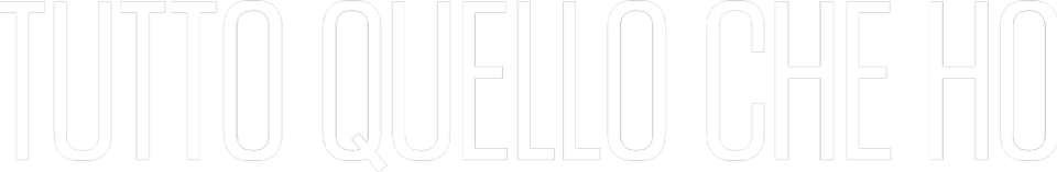 Tutto quello che ho logo