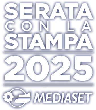 Mediaset - Serata con la stampa 2025 logo