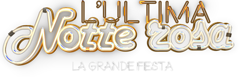 Umberto Tozzi - L'ultima notte rosa - La grande festa logo